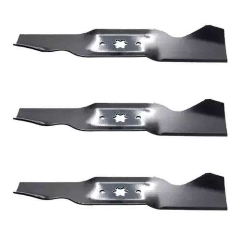 14-13/16″ Universal OEM 98-056 Oregon Blade Kit(3 Pack) 11/16 6 pt. star” Center Hole 3″ Width 0,12″ Thickness 1-1/8″ Air Lift