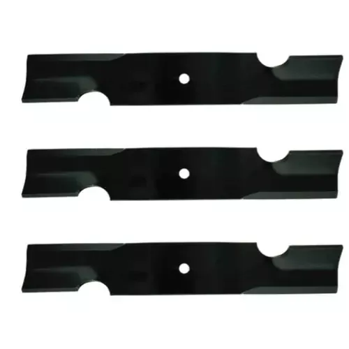 15″ Universal OEM 91-536 Oregon Blade Kit(3 Pack) 1/2″ Center Hole 2,5″ Width 0,25″ Thickness 1″ Air Lift