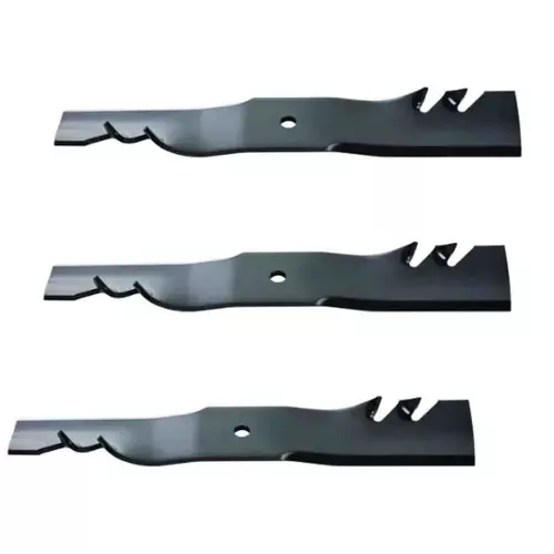 15″ Universal OEM 96-343 Oregon Blade Kit(3 Pack) 1/2″ Center Hole 2,5″ Width 0,203″ Thickness 1″ Air Lift