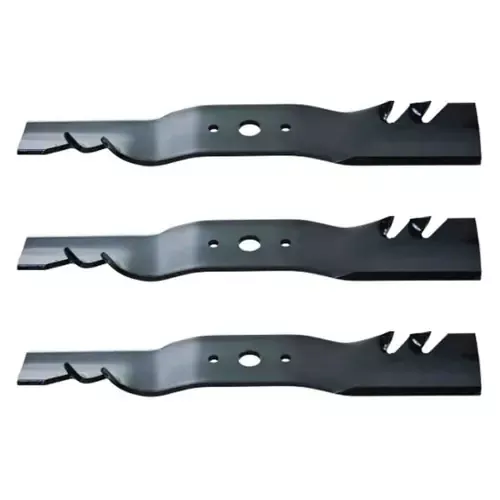 16″ Universal OEM 596-373 Oregon Blade Kit(3 Pack) 3/4″ Center Hole 3″ Width 0,187″ Thickness 1″ Air Lift