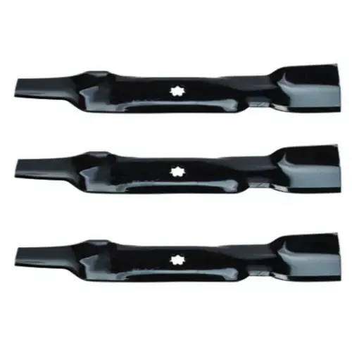 17-1/16″ Oregon Blade Kit(3 Pack) Compatible With JOHN DEERE OEM GX21785 – 7 pt. Star” Center Hole Diam.