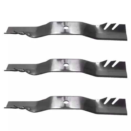 17-13/16″ Oregon Blade Kit(3 Pack) Compatible With CUB CADET OEM 742-04068C – 3/4″ Center Hole Diam.