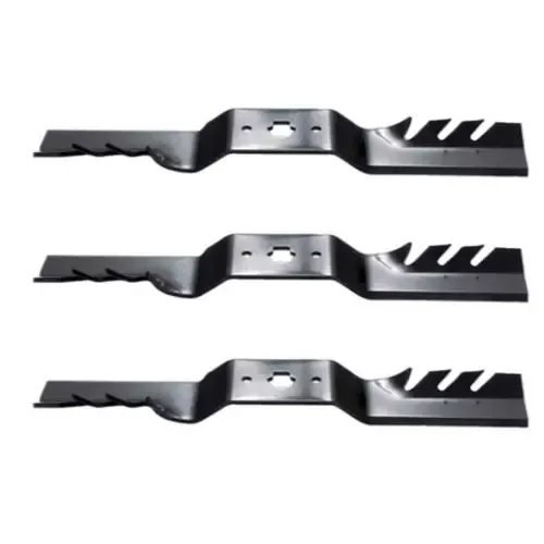 17-7/8″ Oregon Blade Kit(3 Pack) Compatible With CUB CADET OEM 742-04053A – 5/8 6 pt. star” Center Hole Diam._A2