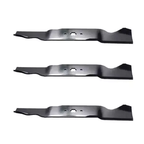 18-1/8″ Oregon Blade Kit(3 Pack) Compatible With CUB CADET OEM 742-0677B – 5/8 6 Pt. Star” Center Hole Diam.