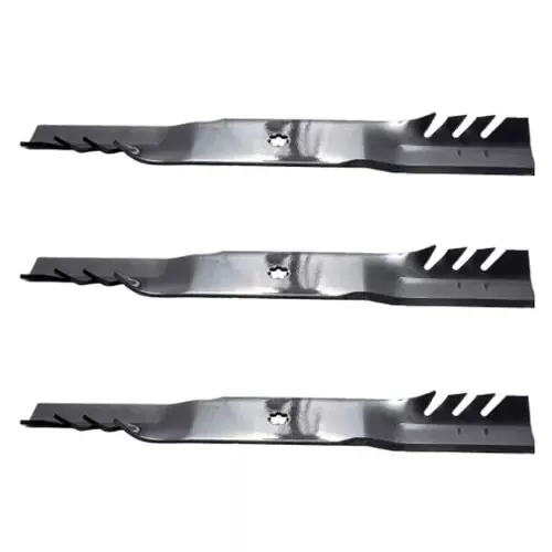 18-5/8″ Oregon Blade Kit(3 Pack) Compatible With JOHN DEERE OEM GY20684 – 7 pt. star” Center Hole Diam._A9