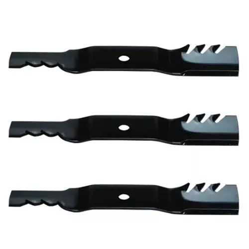 18-5/8″ Oregon Blade Kit(3 Pack) Compatible With KUBOTA OEM K5351-99040 – 7/8″ Center Hole Diam.