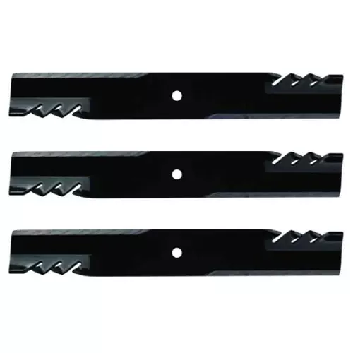 18-7/16″ Universal OEM 596-818 Oregon Blade Kit(3 Pack) 5/8″ Center Hole 3″ Width 0,203″ Thickness 1″ Air Lift