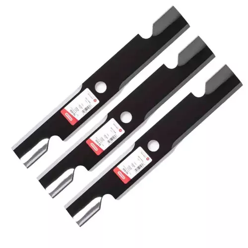 18″ Oregon Blade Kit(3 Pack) Compatible With EXMARK OEM 103-6402-S – 15/16″ Center Hole Diam.