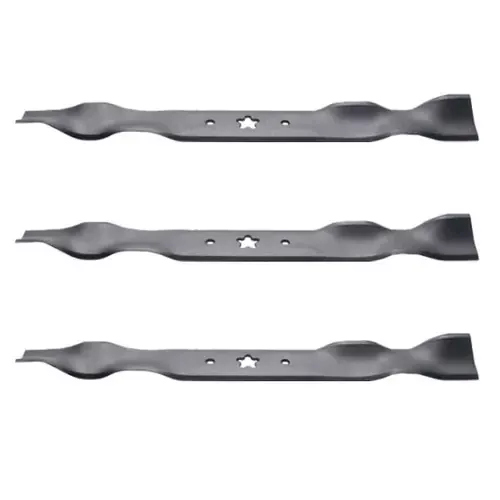 19-5/16″ Oregon Blade Kit(3 Pack) Compatible With HUSQVARNA OEM 532139774 – 5 pt. star” Center Hole Diam.