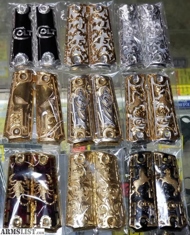 1911 Government and Commander custom grips assorted variety much more in stockfrom MMP Guns/Mo Money Pawn Shop near Phoenix, AZ