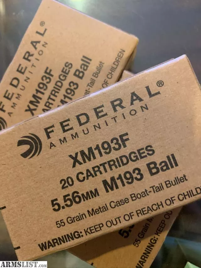 556 M193 55 grain FMJBT from Bobs Guns near Fort Myers, Florida, USA