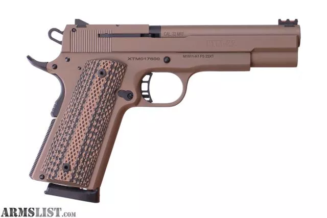 56786 ROCK ISLAND XT22 MAG 22WMR 5" 14RD FDE from Top Gun Indoor Range LLC near Miami, Miami-Dade, South Florida