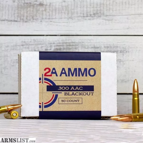 AMMO 300 AAC Blackout 220gr Subsonic 50 Count5% OFF CODE ARMSLIST5 from 2AAmmo LLC near CAPE CORAL, Florida, USA