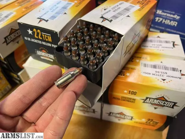 Armscor 50326 Pistol Value Pack 22 TCM 40 gr Jacketed Hollow Point (JHP) 100 Bx from Wildboy Firearm & Ammunition near Las Vegas, NV