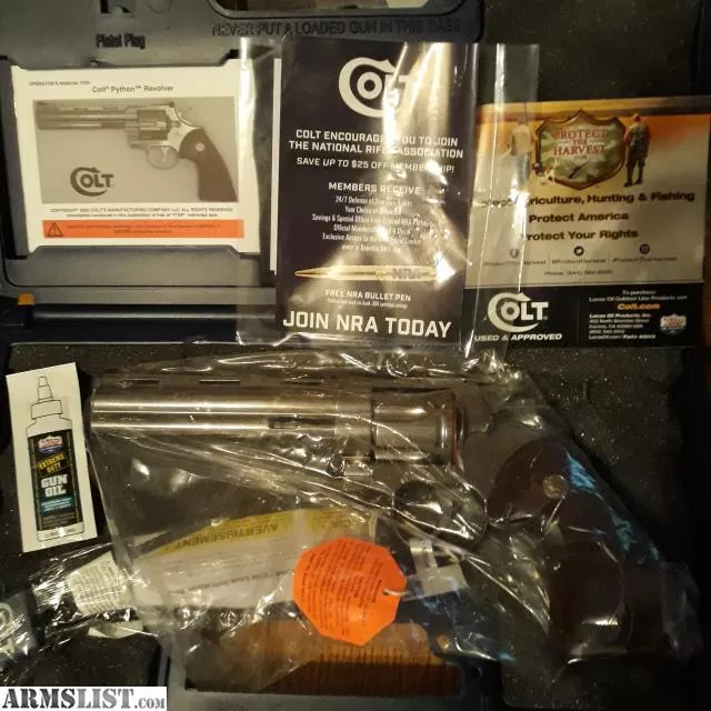 COLT "PYTHON" 6" .357 MAG NIB from Robinson Tactical near Calvada Area, Pahrump, Pahrump, NV