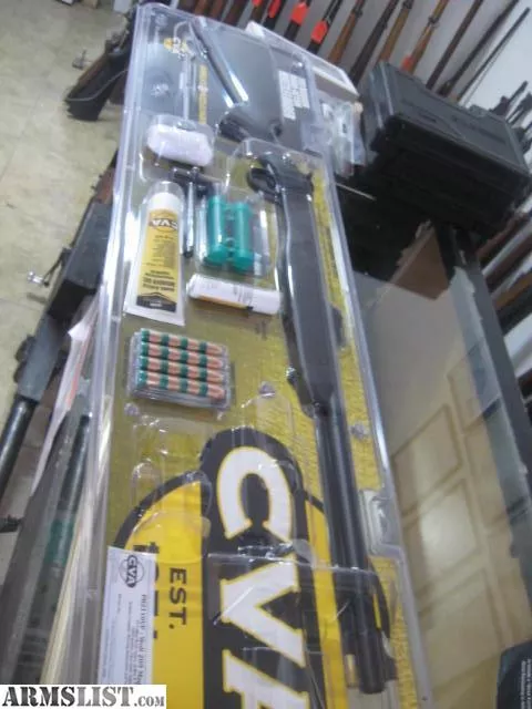 CVA Connecticut Valley Arms WOLF BLACK powder and shooters kit NEWfrom Citywide Supply L.L.C. near South Tucson, Tucson, AZ