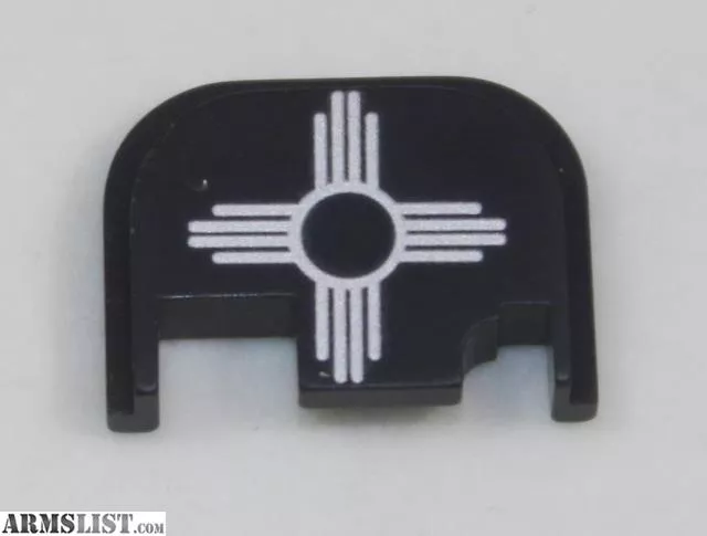 Engraved back plate Glock slide from Laser One Engraving near Black Canyon City, Phoenix, AZ