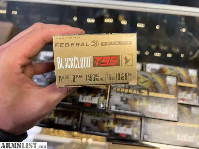 Federal PWBTSSX14239 Black Cloud TSS 12 Gauge 3" 1 1/4 oz 3,9 Shot 10 Bx from Wildboy Firearm & Ammunition near Las Vegas, NV