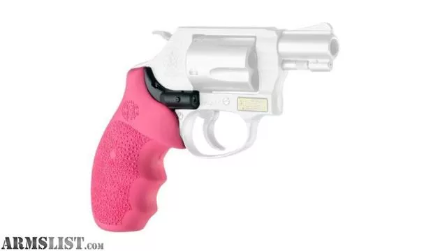 Hogue Laser Grips for S&W J-frame revolvers PINK from Vegas Firearms near Henderson, Las Vegas, NV