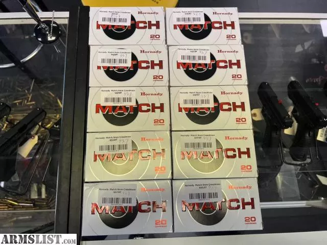 Hornady 81391 Match 6mm Creedmoor 108 gr Extremely Low Drag-Match 20 Bx from Wildboy Firearm & Ammunition near Las Vegas, NV