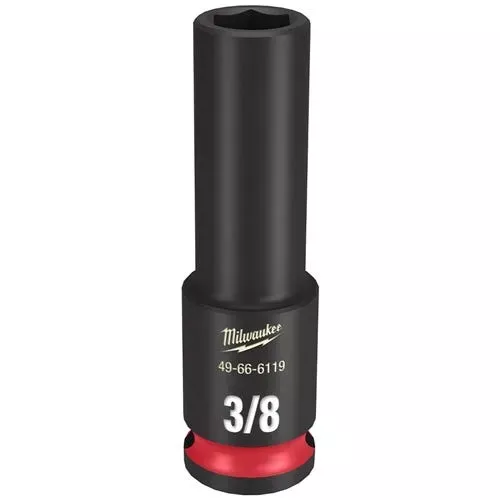Milwaukee Shockwave Impact Duty 3/8 Drive 3/8" Deep 6 Point Socket 49-66-6119