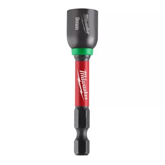 Milwaukee SHOCKWAVE Impact Duty 9MM x 2-9/16" Magnetic Nut Driver BULK 10 49-66-4609
