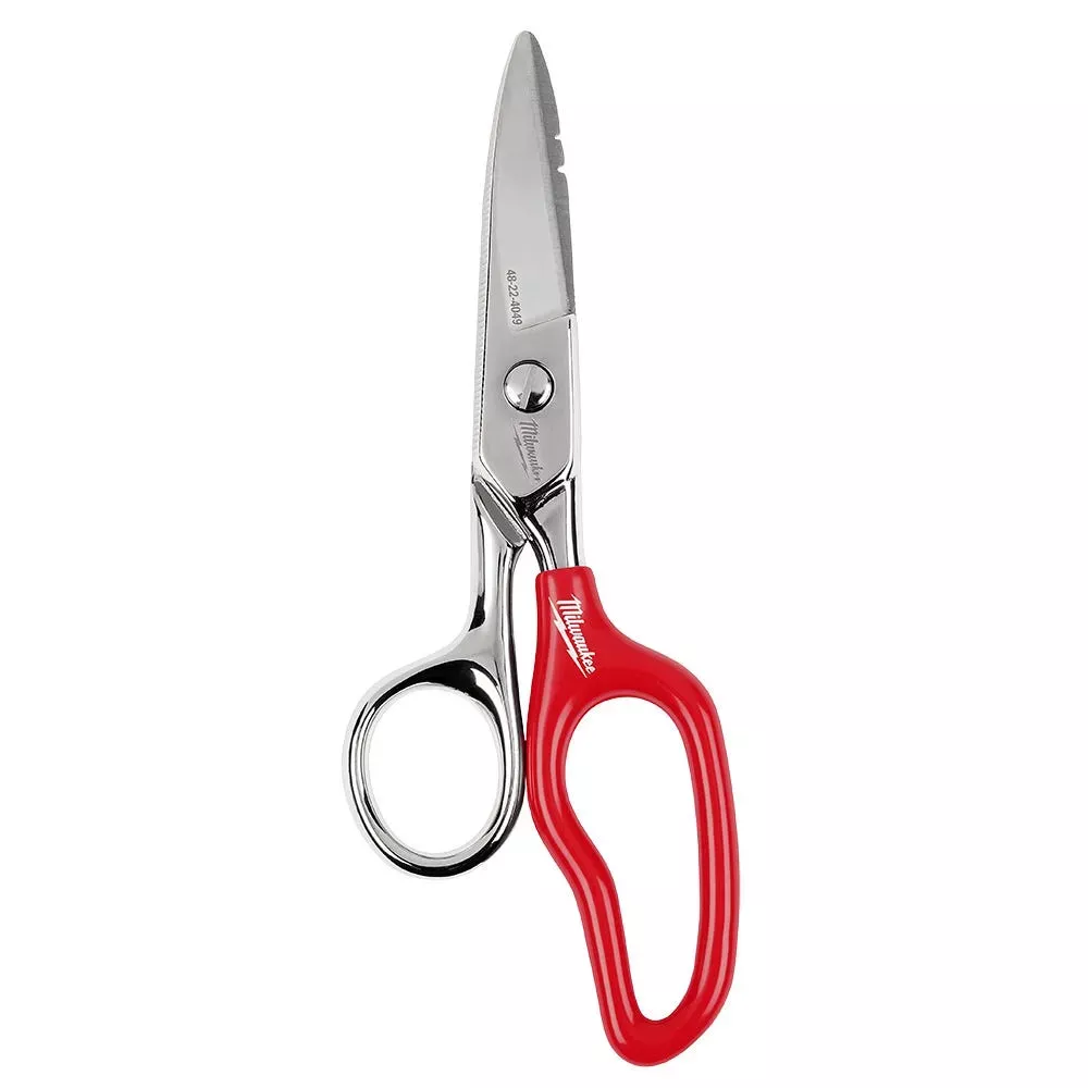 Milwaukee Tool Electrician Scissors with Extended Handle 48-22-4049