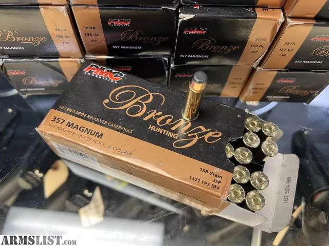 PMC 357A Bronze 357 Mag 158 gr Jacketed Soft Point (JSP) 50 Bx from Wildboy Firearm & Ammunition near Las Vegas, NV