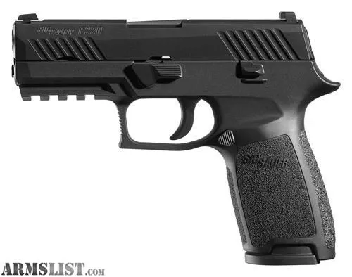 SIG P320 9MM LUGER 3.9" NIGHT SIGHT 17-SH BLACK POLYMER from .308 Ghillies near Rapid City, South Dakota, USA