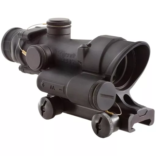 Trijicon ACOG 4x32mm LED Scope - Battery Illuminated Green Horseshoe Dot .223 Ballistic Reticle with TA51 Mount TA02-D-100392