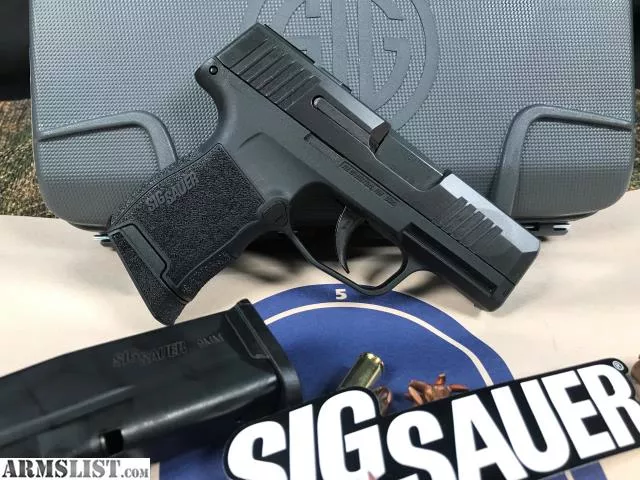 *Ultimate CCW* Sig Sauer P365 SAS Bullseye Fiber Tritium Night Sight 2ea 10 round mags High Capacity Micro-Compact from MICHIANA FIREARMS near PLYMOUTH, Indiana, USA