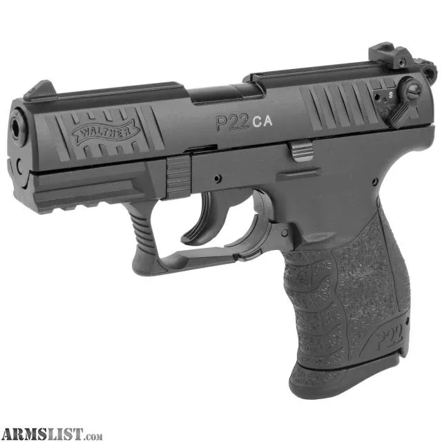 WALTHER P22-CA DOUBLE ACTION/SINGLE-ACTION SEMI-AUTOMATIC PISTOL COMPACT 22LR, 3.4" BARREL 10 ROUND 1 MAGAZINE from LIMITLESS AMERICA near Washougal, Portland, OR