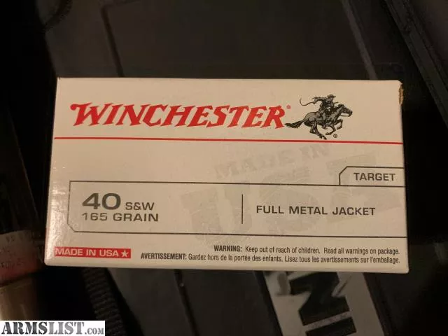 Winchester 40 s&w from Bobs Guns near Fort Myers, Florida, USA