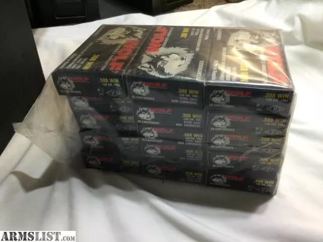 Wolf Performance .308 Win 150gr Ammunition - 300 rounds from Tucson Gunsmithing near Tucson, AZ
