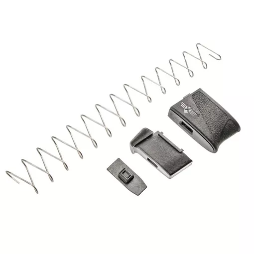 Xtech Tactical MTX MAGAZINE EXTENDER +2 FOR 9MM LUGER M&P SHIELD BLK XT3015601 XTT125-BLK SHIELD MTX