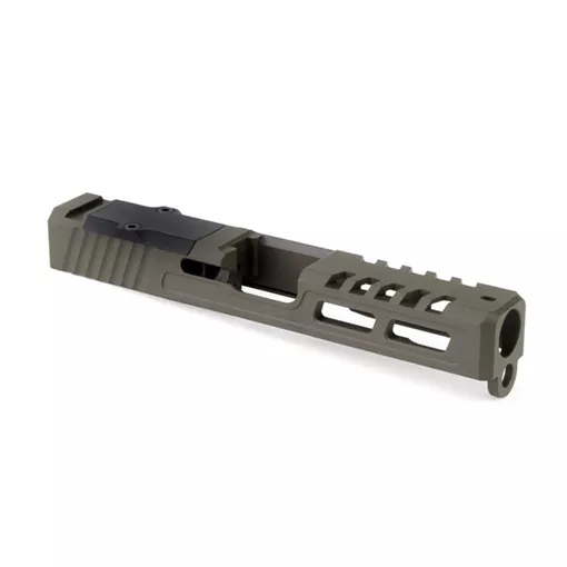 Zaffiri ZPS.2 SLIDE GLOCK 17 GEN 3 9MM LUGER OPTIC READY OD GREEN ZPS.2.17.OD