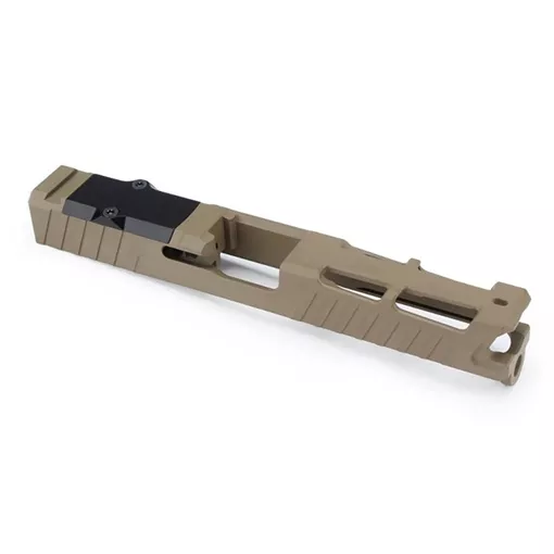 Zaffiri ZPS.4 SLIDE GLOCK 17 GEN 3 9MM LUGER OPTIC READY FDE ZPS.4.17.FDE