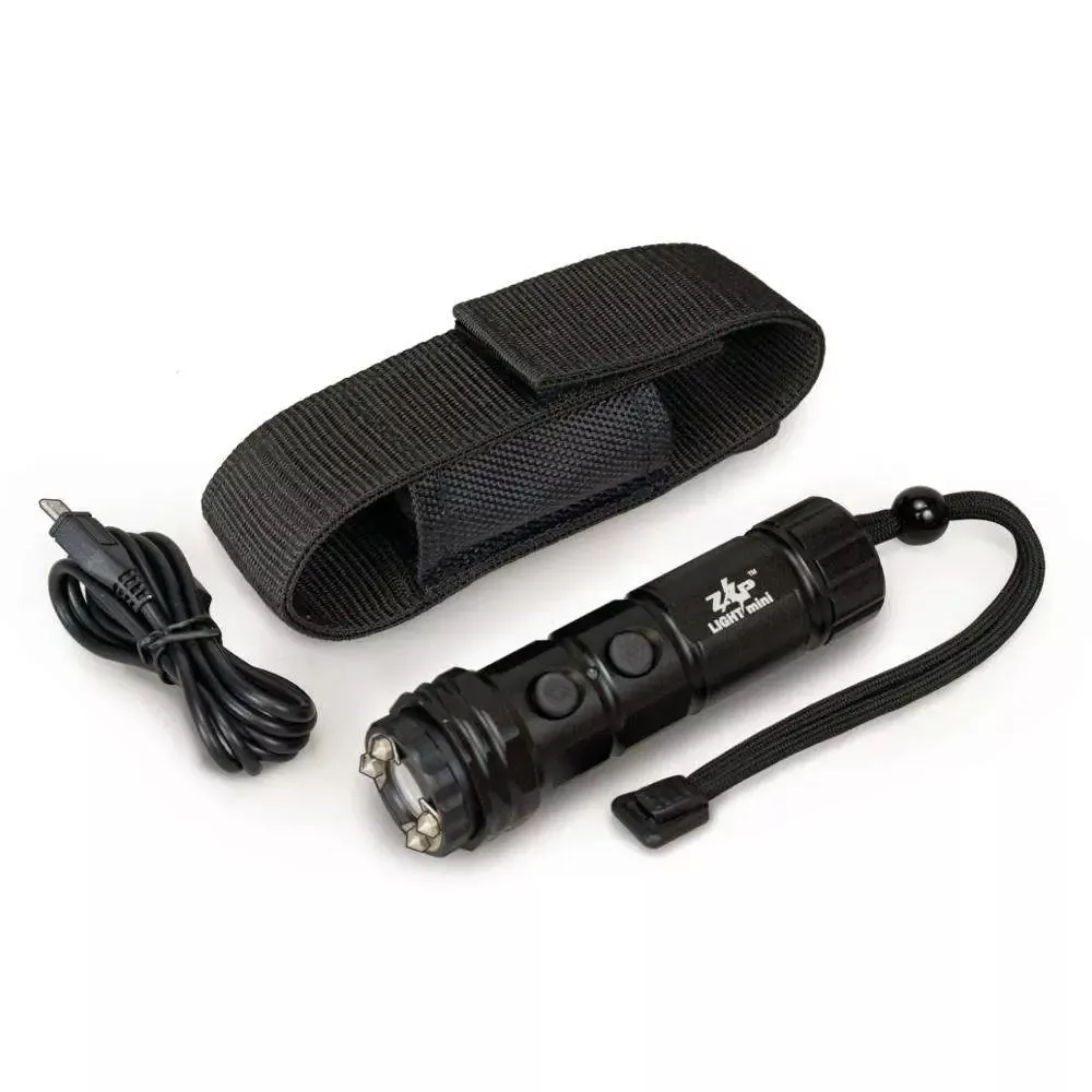 Zap ZAPLM Mini Stun Gun Pocket 9 oz Contact Black